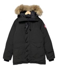 CANADA GOOSE（カナダグース）の古着「CHATEAU PARKA FF / コヨーテファーダウンジャケット」｜ブラック