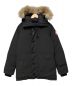 CANADA GOOSE（カナダグース）の古着「CHATEAU PARKA FF / コヨーテファーダウンジャケット」｜ブラック