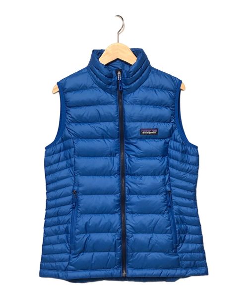 Patagonia（パタゴニア）Patagonia (パタゴニア) Down Sweater Vest / ダウンベスト ブルー サイズ:Sの古着・服飾アイテム