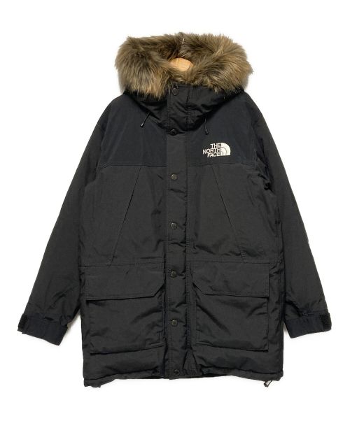 THE NORTH FACE（ザ ノース フェイス）THE NORTH FACE (ザ ノース フェイス) MOUNTAIN DOWN COAT / フェイクファーダウンコート ブラック サイズ:Sの古着・服飾アイテム