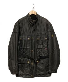 BELSTAFF（ベルスタッフ）の古着「オイルドジャケット」｜ブラック