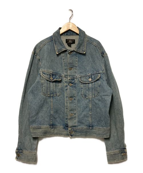 RRL（ダブルアールエル）RRL (ダブルアールエル) 90's デニムジャケット インディゴ サイズ:Lの古着・服飾アイテム