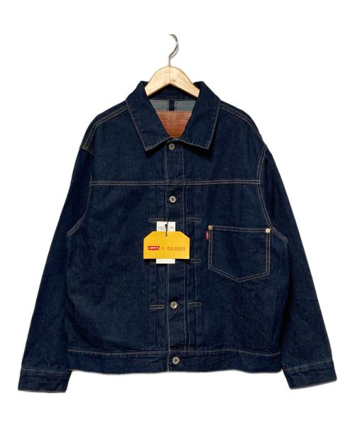 LEVI'S（リーバイス）LEVI'S (リーバイス) BEAMS (ビームス) SUPERWIDE V2 TYPE I TRUCKER / デニムジャケット インディゴ サイズ:M 未使用品の古着・服飾アイテム