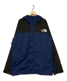 THE NORTH FACE（ザ ノース フェイス）の古着「マウンテンライトジャケット / マウンテンパーカー」｜ネイビー×ブラック