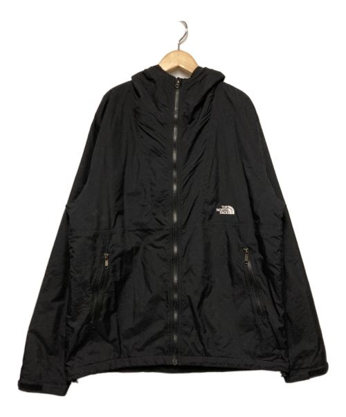 THE NORTH FACE（ザ ノース フェイス）THE NORTH FACE (ザ ノース フェイス) Compact Nomad Jacket / フーデッドジップジャケット ブラック サイズ:XLの古着・服飾アイテム