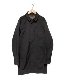 ARC'TERYX（アークテリクス）の古着「KEPPEL TRENCH COAT / ナイロンステンカラーコート」｜ブラック