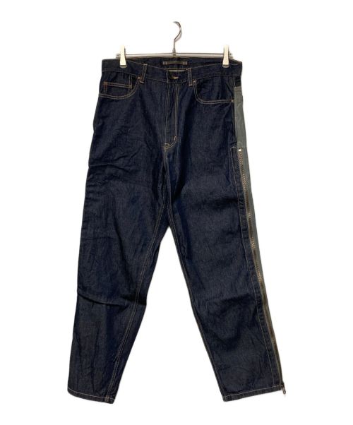 AVIREX（アヴィレックス）AVIREX (アヴィレックス) 24AW 5POCKET DENIM PANTS / デニムパンツ インディゴ×カーキ サイズ:L 未使用品の古着・服飾アイテム