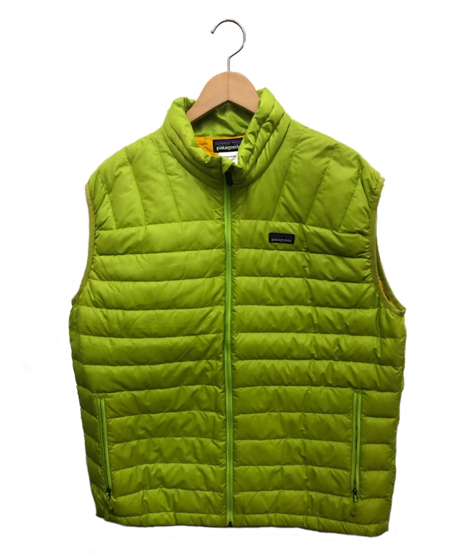 中古 古着通販 Patagonia パタゴニア ダウンセーターベスト イエロー サイズ L ブランド 古着通販 トレファク公式 Trefac Fashion