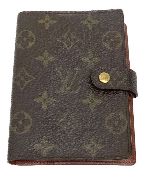 LOUIS VUITTON（ルイ ヴィトン）LOUIS VUITTON (ルイ ヴィトン) 手帳カバー ブラウンの古着・服飾アイテム