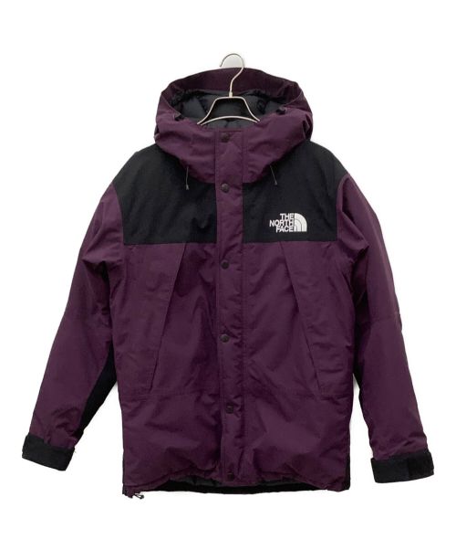 THE NORTH FACE（ザ ノース フェイス）THE NORTH FACE (ザ ノース フェイス) マウンテンダウンジャケット パープル×ブラック サイズ:Lの古着・服飾アイテム