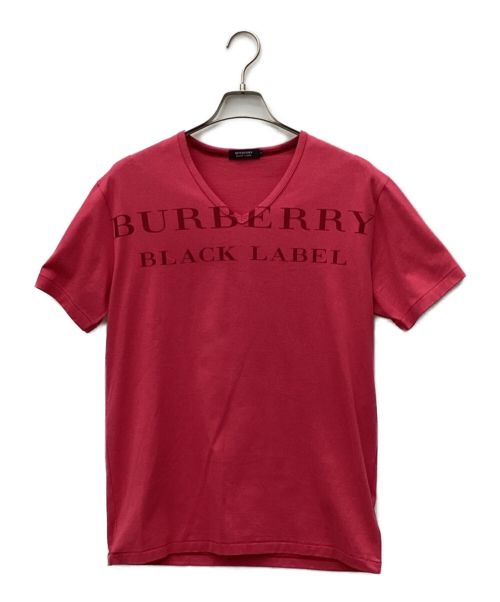 BURBERRY BLACK LABEL（バーバリーブラックレーベル）BURBERRY BLACK LABEL (バーバリーブラックレーベル) Tシャツ ピンク サイズ:Lの古着・服飾アイテム