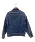 LEVI'S (リーバイス) デニムジャケット ブルー×レッド サイズ:M：7800円