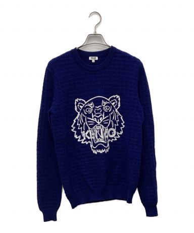 【中古・古着通販】KENZO (ケンゾー) シリコンタイガーニット