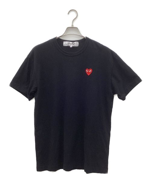 COMME des GARCONS（コムデギャルソン）COMME des GARCONS (コムデギャルソン) 半袖カットソー ブラック×レッド サイズ:XXLの古着・服飾アイテム