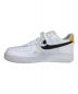 中古・古着 NIKE (ナイキ) AIR FORCE1 Low '07 LV8 ホワイト×イエロー サイズ:US10.5：11000円