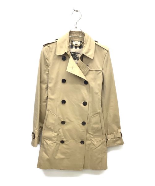 BURBERRY（バーバリー）BURBERRY (バーバリー) THE KENSINGTON MEDIUM トレンチコート ベージュ サイズ:UK2の古着・服飾アイテム