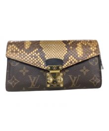 LOUIS VUITTON（ルイ ヴィトン）の古着「ポルトフォイユ・パラス エキゾチック モノグラム 長財布」