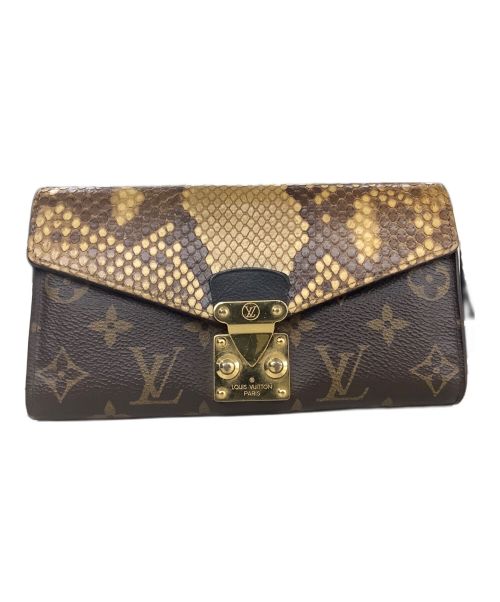 LOUIS VUITTON（ルイ ヴィトン）LOUIS VUITTON (ルイ ヴィトン) ポルトフォイユ・パラス エキゾチック モノグラム 長財布の古着・服飾アイテム