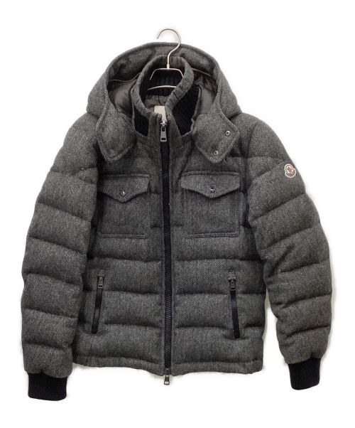 MONCLER（モンクレール）MONCLER (モンクレール) ダウンジャケット グレー サイズ:1の古着・服飾アイテム