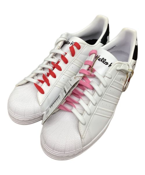 adidas（アディダス）adidas (アディダス) HELLO KITTY SUPERSTAR W　アディダス ハローキティスーパースター ホワイト サイズ:US11の古着・服飾アイテム