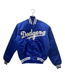 Diamond collection×STARTER（ダイアモンドコレクション×スターター）の古着「Dodgers スカジャン Diamond collection」｜ブルー