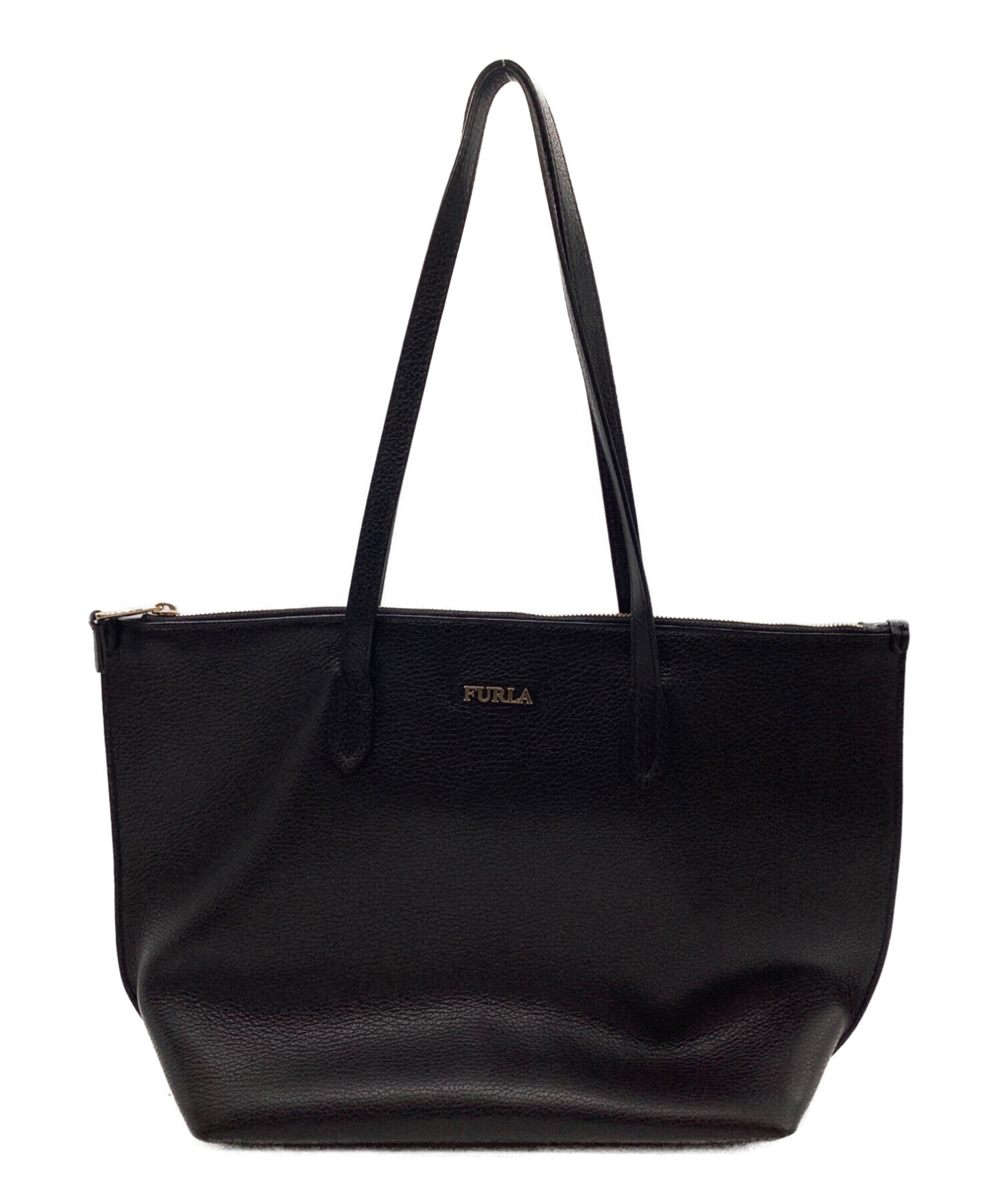 FURLA フルラ トートバッグ - 黒 【古着】【】 www.madbutcher.ca