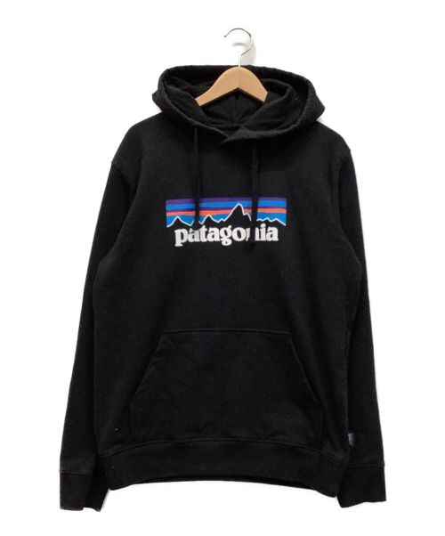 Patagonia（パタゴニア）Patagonia (パタゴニア) ロゴパーカー ブラック サイズ:Mの古着・服飾アイテム