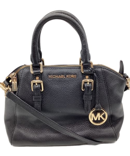 MICHAEL KORS（マイケルコース）MICHAEL KORS (マイケルコース) 2WAYバッグ ブラックの古着・服飾アイテム