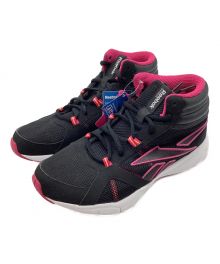 REEBOK（リーボック）の古着「スニーカー フィットナイスフレア ミッド2」｜ブラック×ピンク