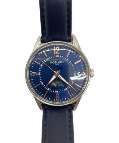 安い高品質【新品未使用】ミッシェルクラン　腕時計　グレー 時計