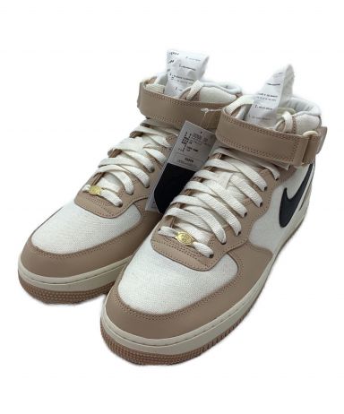 【中古・古着通販】NIKE (ナイキ) ハイカットスニーカー ベージュ