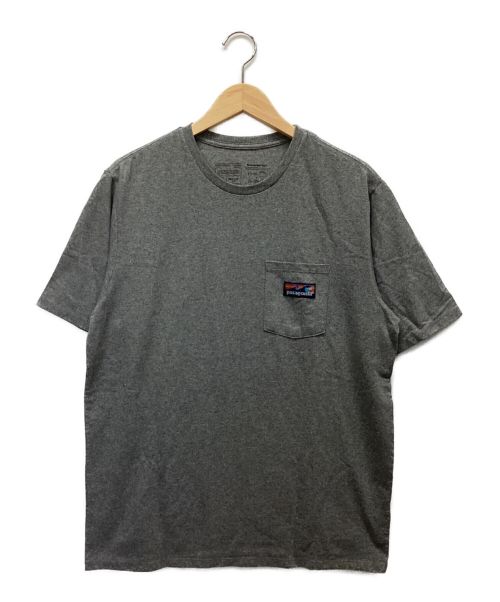 Patagonia（パタゴニア）Patagonia (パタゴニア) Responsibili-Tee グレー サイズ:Mの古着・服飾アイテム