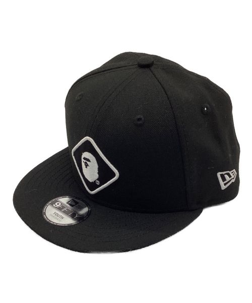 New Era（ニューエラ）New Era (ニューエラ) SOPH. (ソフネット) A BATHING APE (アベイシングエイプ) キャップ ブラックの古着・服飾アイテム