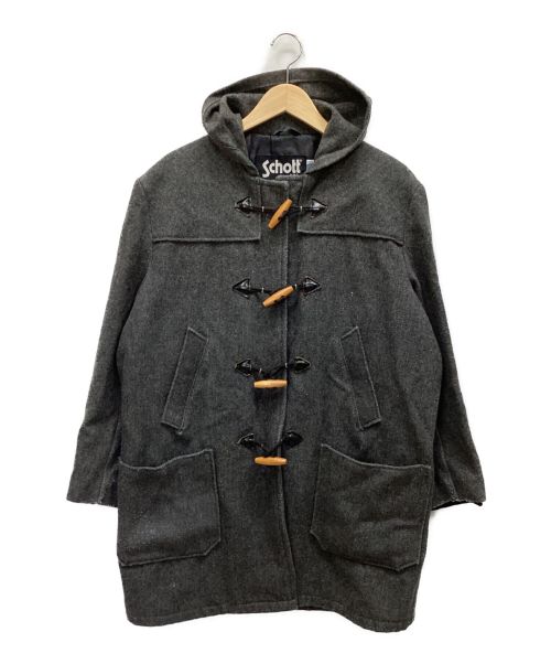 Schott（ショット）Schott (ショット) ダッフルコート グレー サイズ:38の古着・服飾アイテム