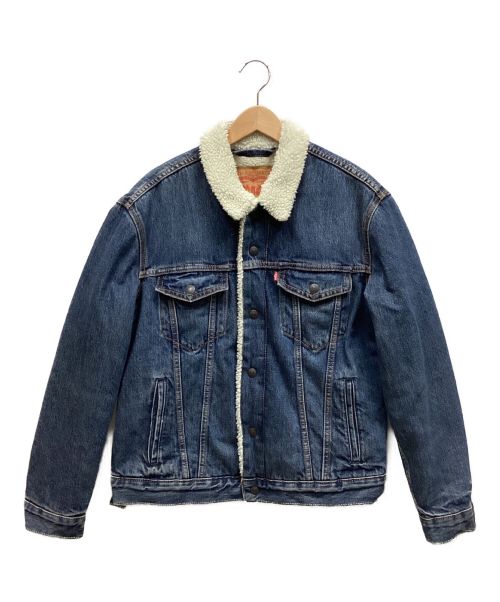 LEVI'S（リーバイス）LEVI'S (リーバイス) 裏ボアデニムジャケット インディゴ サイズ:Mの古着・服飾アイテム