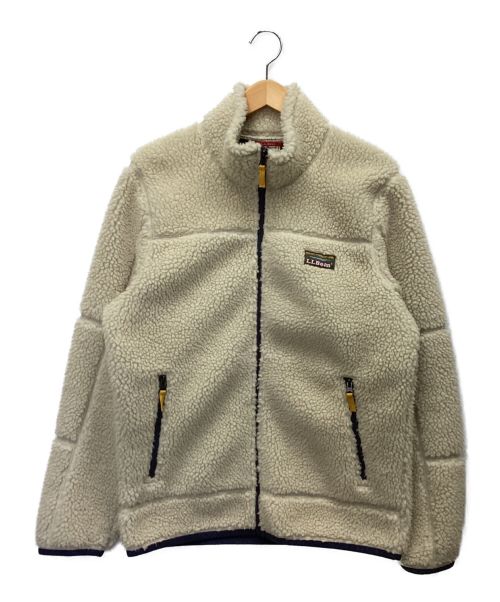 L.L.Bean（エルエルビーン）L.L.Bean (エルエルビーン) ボアジャケット アイボリー サイズ:Mの古着・服飾アイテム