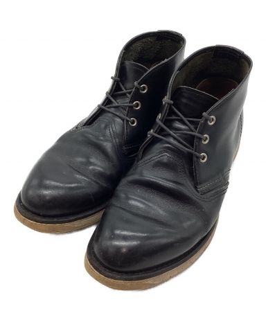 中古・古着通販】RED WING (レッドウィング) チャッカブーツ ブラック ...