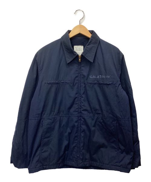 US.NAVY（US.NAVY）US.NAVY (ユーエスネイビー) ユーティリティジャケrット ネイビー サイズ:表記なしの古着・服飾アイテム