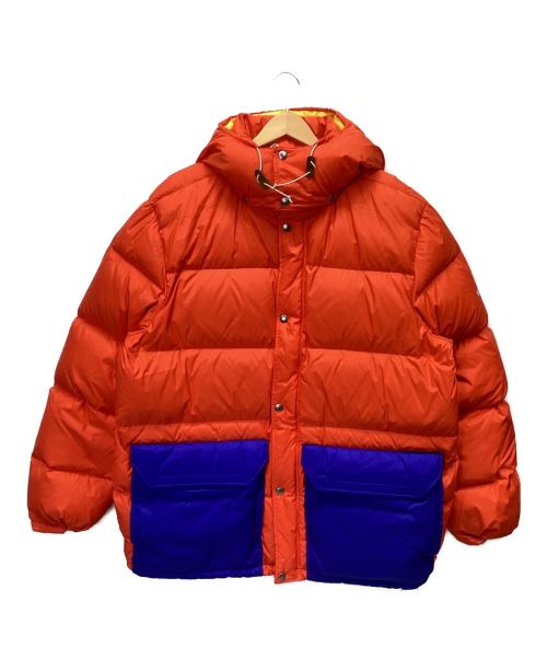 THE NORTH FACE（ザ ノース フェイス）THE NORTH FACE (ザ ノース フェイス) カラーブロックシエラパーカー オレンジ×ブルー サイズ:XLの古着・服飾アイテム