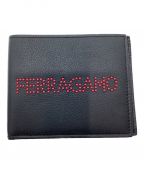 Salvatore Ferragamoサルヴァトーレ フェラガモ）の古着「2つ折り財布」｜ブラック