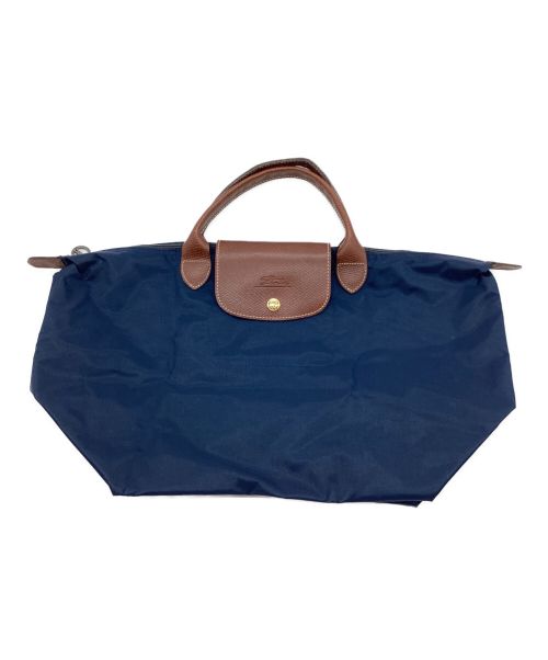 LONGCHAMP（ロンシャン）LONGCHAMP (ロンシャン) トートバッグ ネイビーの古着・服飾アイテム