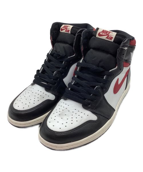 NIKE（ナイキ）NIKE (ナイキ) AIR JORDAN 1 RETRO HIGH ブラック×ホワイト サイズ:29 未使用品の古着・服飾アイテム