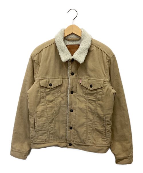 LEVI'S（リーバイス）LEVI'S (リーバイス) シェルパ トラッカー ジャケット ベージュ サイズ:Sの古着・服飾アイテム