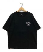 AVIREXアヴィレックス）の古着「FLYING SHARKS T-SHIRT」｜ブラック