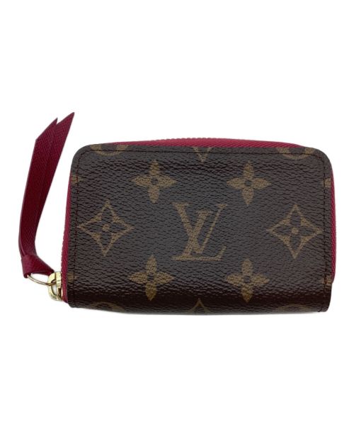 LOUIS VUITTON（ルイ ヴィトン）LOUIS VUITTON (ルイ ヴィトン) カードケース ブラウン×レッドの古着・服飾アイテム