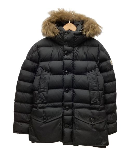 MONCLER（モンクレール）MONCLER (モンクレール) ダウンジャケット(CLUNY GIBBOTTO) ブラック サイズ:1の古着・服飾アイテム