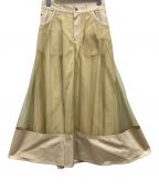 GALLARDA GALANTEガリャルダガランテ）の古着「スカート」｜ベージュ