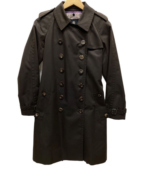 Aquascutum（アクアスキュータム）Aquascutum (アクアスキュータム) ライナー付トレンチコート ブラウン サイズ:8の古着・服飾アイテム