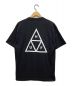 HUF (ハフ) Tシャツ ブラック サイズ:M 未使用品：2980円