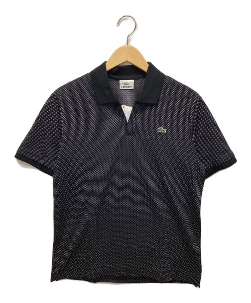 LACOSTE（ラコステ）LACOSTE (ラコステ) スキッパーシャツ ブラック サイズ:M 未使用品の古着・服飾アイテム